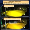Nacowo Motorcycle Auxiliary LED Fog Lights Driving Light Spotlight with