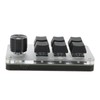 6 Key Mini Keypad with Knob RGB Light Blue Switch