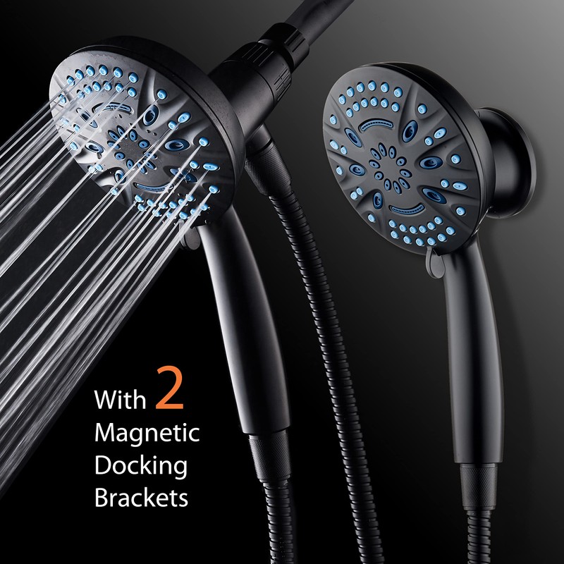 AquaCare Magneton High-Pressure 8-mode Handheld Shower Head with Magnetic Guidance