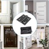 Pack of 4 Metal Hinge, Black Folding Hinge, Door Hinges,