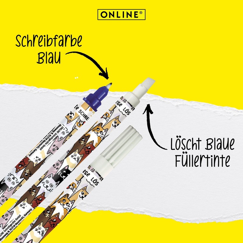 Online Value Pack Ink Eraser 6 x Ink Killer for
