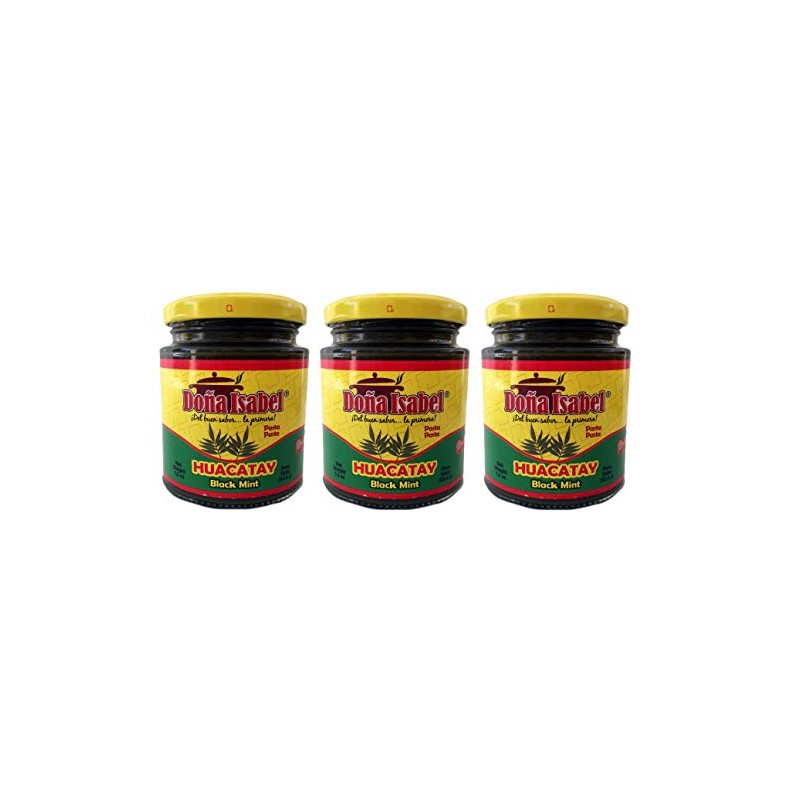 Doña Isabel Huacatay Pasta 212 gr. - 3 Pack /