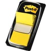 Post-it 680-YW2 Flags Value Pack, Yellow, 1-Inch Wide, 50/Dispenser, 12-Dispensers/Pack