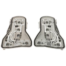 Anlseiod 1 Pair of Lamp Holder Rear Light for VW Polo 4 (9N3) 2005-2010 Rear Light Holder OE# 6Q6945258F 6Q6945257F Rear Lamp Holder (Left and Right)