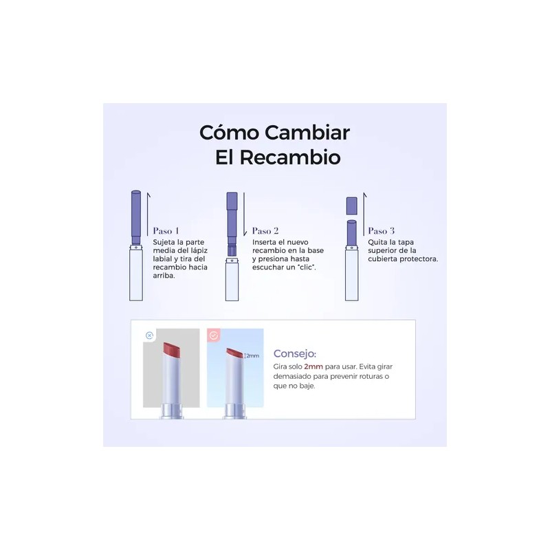 Sace Lady Labial En Crema Mate Suave Spf 15 Diseño