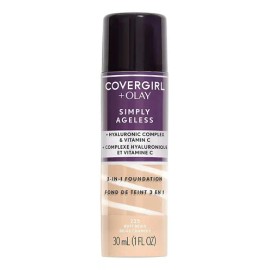 Base de maquillaje líquida CoverGirl Base de Maquillaje Líquida Covergirl + Olay 225 Buff Beige 30ml - 62g