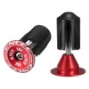 sourcing map Bike Handlebar End Plugs Aluminum Bar End Caps