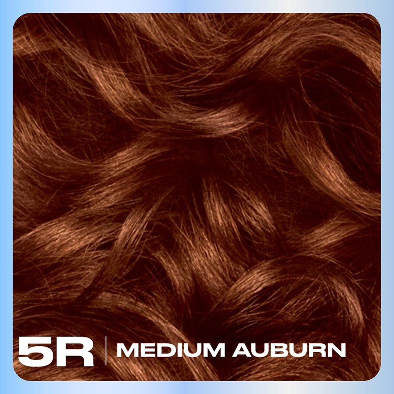 Clairol Nice'n Easy Permanent Hair Dye, 5R Medium Auburn Hair