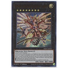 Number C62: Neo Galaxy-Eyes Prime Photon Dragon - PHHY-EN043 - Ultra Rare - 1st Edition