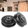 Nikou Sliding Door Rollers, 2 Pieces Sliding Barn Door Wheel
