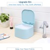 Desktop press type pop-up lid Scandinavian small rubbish bin small