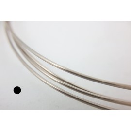 24 Gauge 14K Solid White Gold Wire Dead Soft Round 1 Foot by CRAFT WIRE