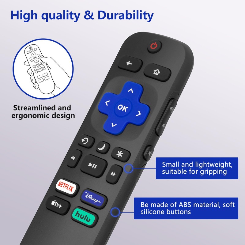 Universal Remote Control for Roku TVs（024）
