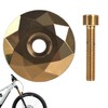 Road Bikes Bowl Cover,Lightweight Headset Top Caps Non-Slip Bikes Bowl