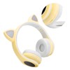 LED Noise Reduction Headset Cat Ear Shape Bluetooth 5.0 Headset