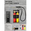 BLUEFIRE Oxypropane Welding Gas Cutting Torch Kit with Flint Lighter