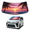 BLUESEATEC Toyota Voxy Noah 80 Series Windshield Sun Shade Compatible
