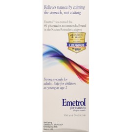 Emetrol EMETROL Nausea Cherry Flavor, 4 Ounce