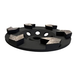 5” Diamond Grinding Cup Wheel Arrow Diamond Segment for Concrete Epoxy Glue Mastic Paint and Coating Removal 5/8-11” Thread