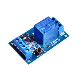 ARCELI 12 V Bond Bistable Relay Module Car Modification Switch One Key Start and Stop Self-Locking