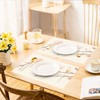 ANNA QUEEN Floral Table Runner and Placemats Set of 6,