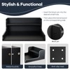 Washer Dryer Countertop 2 Tier 28 inches Wide, Laundry Shelf
