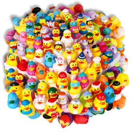 CICITOYWO Rubber Ducks Bath Toy in Bulk, Assortment Jeep Ducks for Jeep Ducking, Pool Rubber Ducky Floater Bathtub Toys Party Favors Birthday Gifts (25)