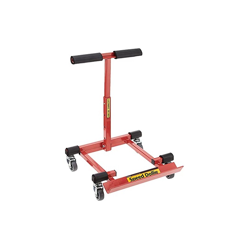 Fastcap SPEEDOLLIE 250-Pound Capacity Speed-Dolly, Red