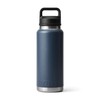 YETI Rambler Chug Cap Bottle, Navy, 36 oz (1065 ml)
