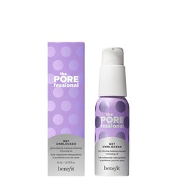 Benefit Cosmetics POREfessional Get Unblocked Mini Cleansing Oil - Removes Makeup and Clears Pores - 1.5 oz/45 mL