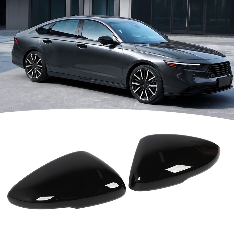 1 Pair Side Mirror Cover Left Right Dustproof Baking Finish