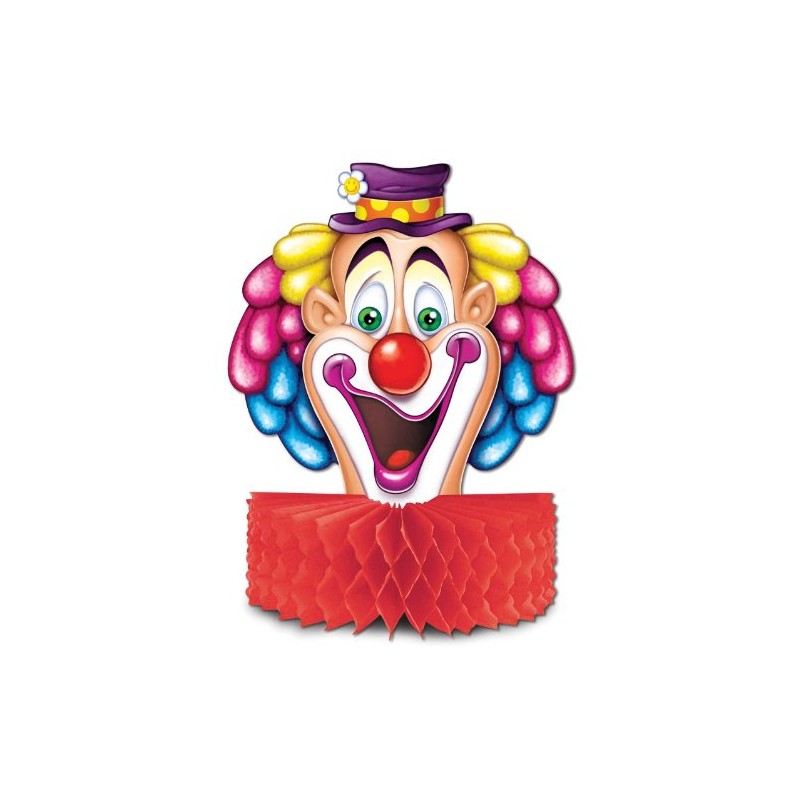 Beistle 57705 Clown Centerpiece - Pack of 12