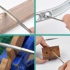 Millousong Hand File Set,Diamond Needle Files 6.3' /10 Shapes for
