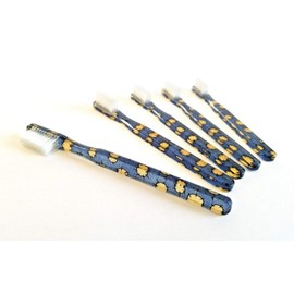 15-PACK New Blue Cactus Vintage Toothbrushes By Alan Stuart of New York