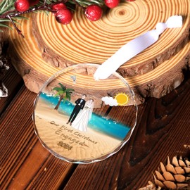 Kilrygh Engagement Gifts for Couples 2024 - First Christmas Engaged Ornament 2024 - Engagement Gift for Newly Engaged Couples, Her, Women, Friends, Fiance, Just Engaged, Bride to Be Gifts