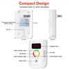 Carbon Monoxide Detectors Plug in, Alarm with Digital Display, Audible