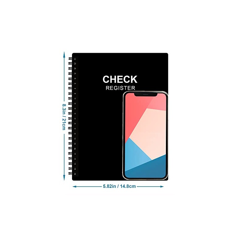 Registro de cheques - Registro de cheques A5 con registros