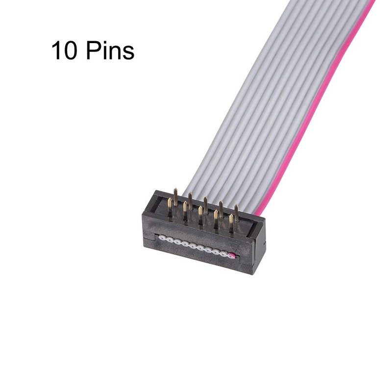 uxcell IDC Wire Flat Ribbon Cable FC/FD Connector A-Type 10Pins