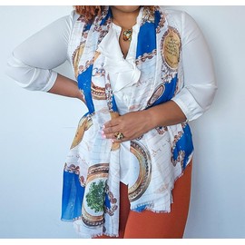 Prayer Scarves Faithfulness Bible Verse Prayer Shawl - Large, Lightweight Scarf, Christian Gifts for Women - With or Without Bag: Scarf + Canvas Bag