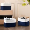 Homsorout Rope Storage Bins - 12'x10'x9' Decorative Woven Basket with