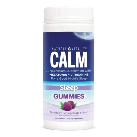 Natural Vitality 120 Gomitas Vitafusion Sabor Blueberry Granada