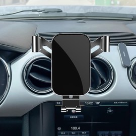 LSXEL Auto Handyhalterung Kompatibel mit Ford Mustang Accessoires Telefonhalterung 2015 2016 2017 2018 2019 2020 2021 2022 (for Mustang 2015-2023)