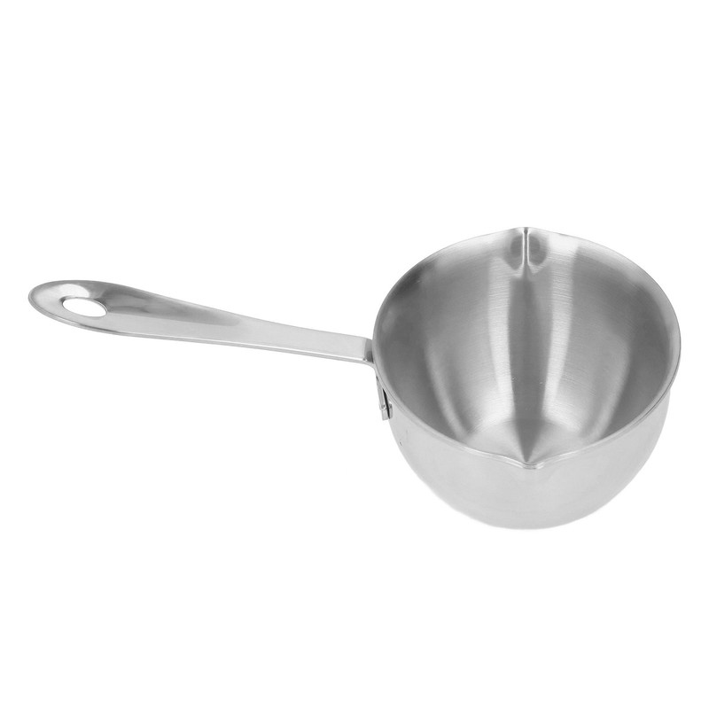 Stainless Steel Saucepan Professional Home Cooking Sauce Pan with Pour
