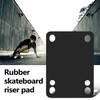 Ahvqevn Rubber Skateboard Riser Pad 1/8 3Mm Pack of 2