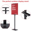 DISPLAYSWORKER Poster Stand for Display,Double Sided Banner Stand with heavy