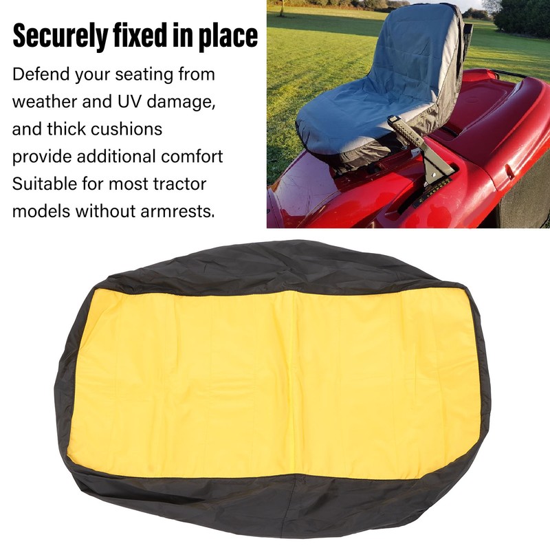 Lawn Mower Seating Cover Waterproof Dust Proof Wear Resistant Anti
