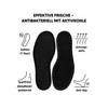 Bama Deo Active Kids Orthotic Insole Schwarz/Farblos 9