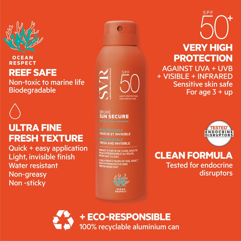 SVR - Sun Secure Brume SPF50+ - Light and Invisible