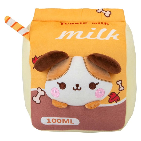 VFM e-Store - Dog Milk Box Soft Toy Cute Plushie