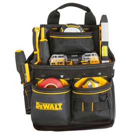 DEWALT Tool Pouch with Belt, 13 Pocket Professional Small Tool Belt Pouch (DWST540201)